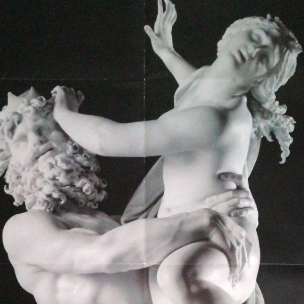BERNINI Original Art Exhibition Movie Poster 39x55" 2Sh Italian - immagine 3