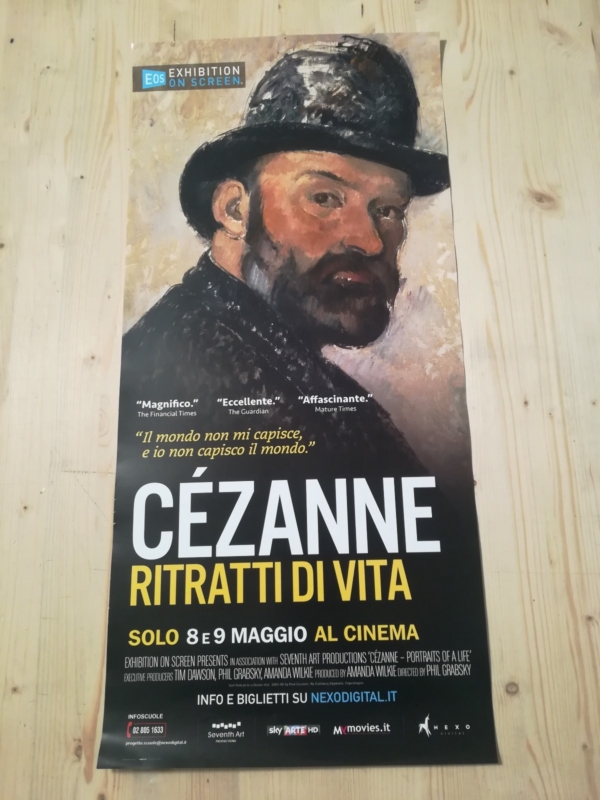 CEZANNE Original Movie Art Poster 12x27" Italian