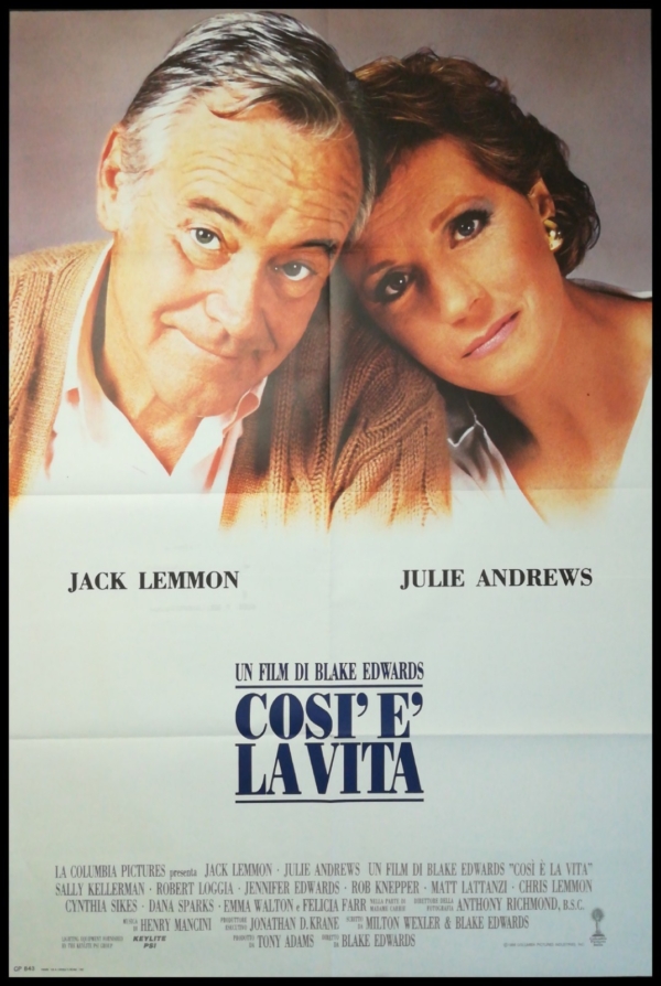 COSI E' LA VITA Manifesto Film 2F Poster Originale Cinema JACK LEMMON ANDREWS