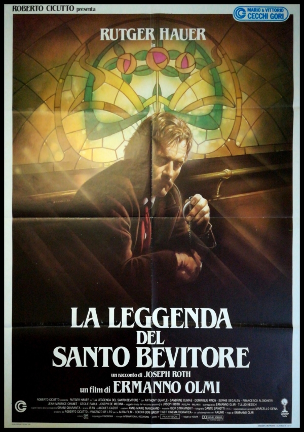 LA LEGGENDA SANTO BEVITORE Manifesto 2F Poster Originale Cinema OLMI R. HAUER