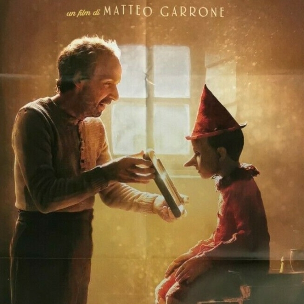 PINOCCHIO 2019 Original Movie Poster 39x55" 2Sh Italian GARRONE ROBERTO BENIGNI - immagine 3
