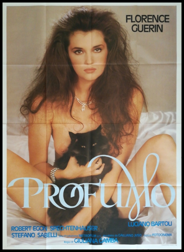 PROFUMO Manifesto 4F Poster Originale Cinema EROTICO GUERIN GIULIANA GAMBA HARD