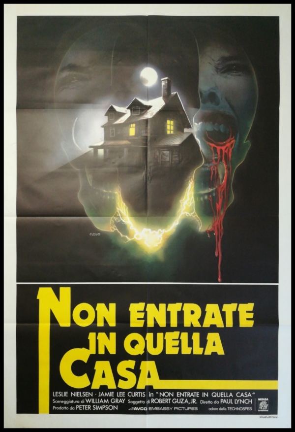 PROM NIGHT 1980 Original Movie Poster 39x55" 2Sh Italian PAUL LYNCH HORROR