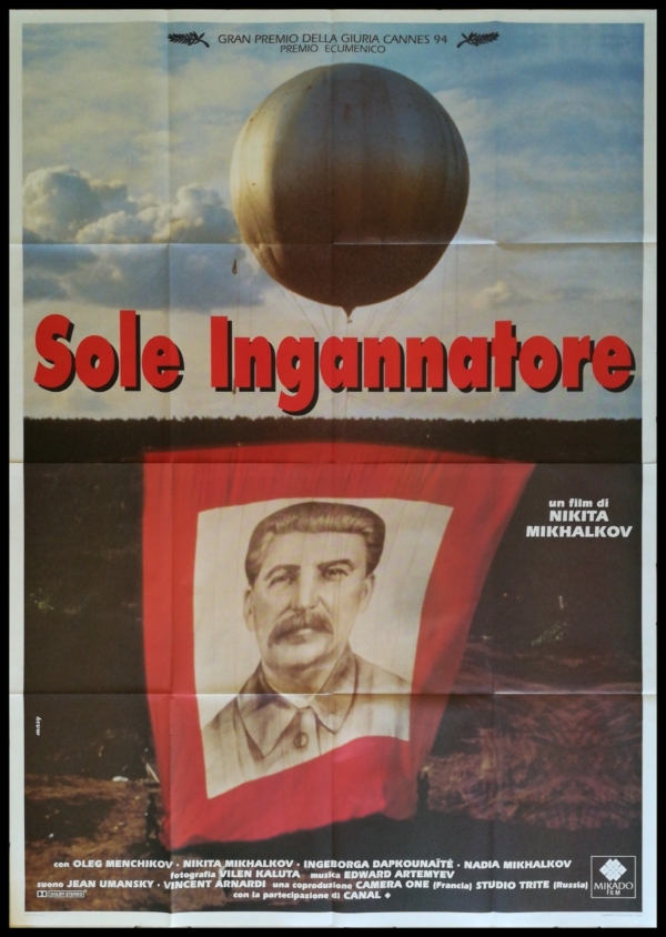 SOLE INGANNATORE Manifesto 4F Poster Originale Cinema NIKITA MICHALKOV STALIN