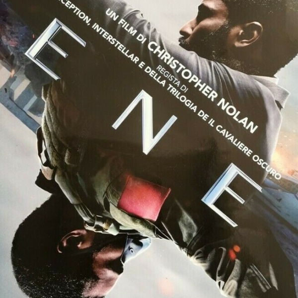 TENET Original Movie Poster 27x40" Italian NOLAN PATTINSON WASHINGTON CAINE - immagine 3
