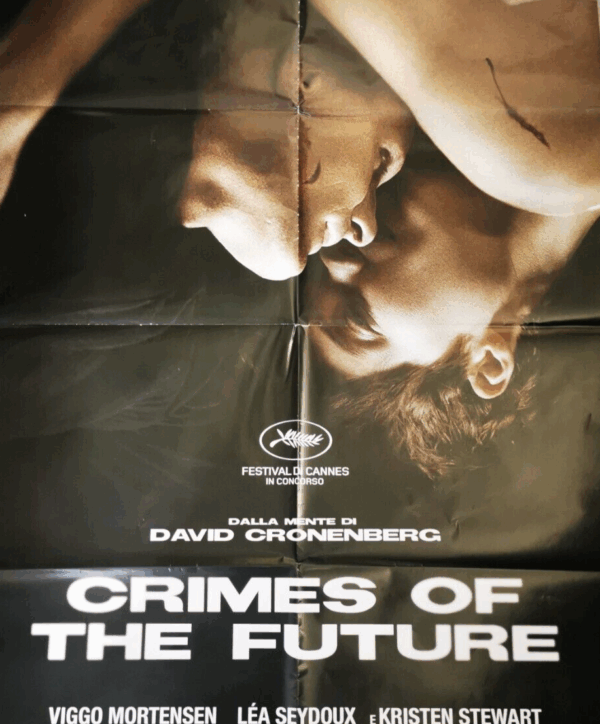 CRIMES OF THE FUTURE Original Movie Poster 39x55" 2Sh Italian DAVID CRONENBERG - immagine 3
