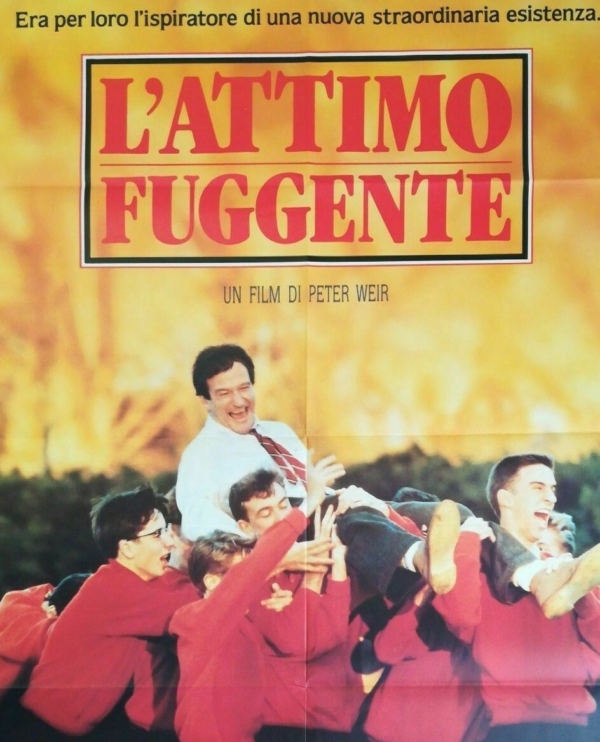 DEAD POETS SOCIETY Original Movie Poster 39x55" 2Sh Italian WEIR ROBIN WILLIAMS - immagine 3