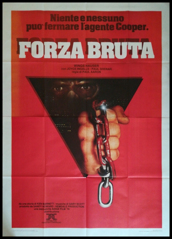 FORZA BRUTA Manifesto Film 4F Poster Originale Cinema PAUL AARON SNYDER EKINS