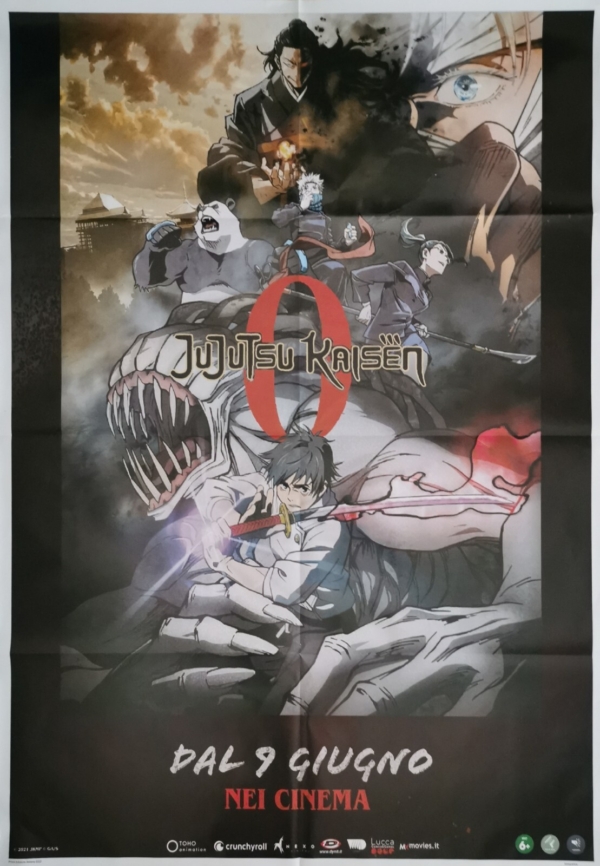 JUJUTSU KAISEN 0 Original Movie Poster 39x55" 2Sh Italian Sunghoo Park Anime - immagine 3