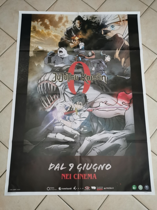 JUJUTSU KAISEN 0 Original Movie Poster 39x55" 2Sh Italian Sunghoo Park Anime