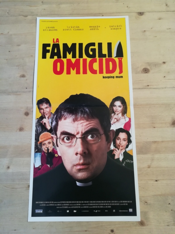 LA FAMIGLIA OMICIDI Locandina Film 33x70 Poster Originale Cinema ATKINSON