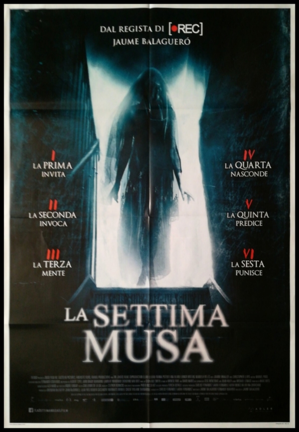 LA SETTIMA MUSA Manifesto Film 2F Poster Originale Cinema BALAGUERO HORROR