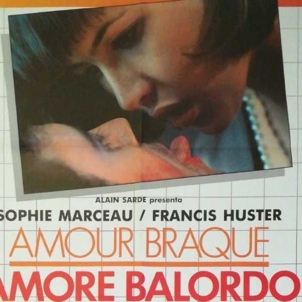 L'AMOUR BRAQUE 1985 Original Movie Poster 39x55" 2Sh Italian MARCEAU ZULAWSKI - immagine 3