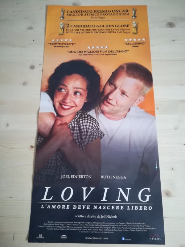 LOVING (2017) Locandina Film 33x70 Poster Originale Cinema