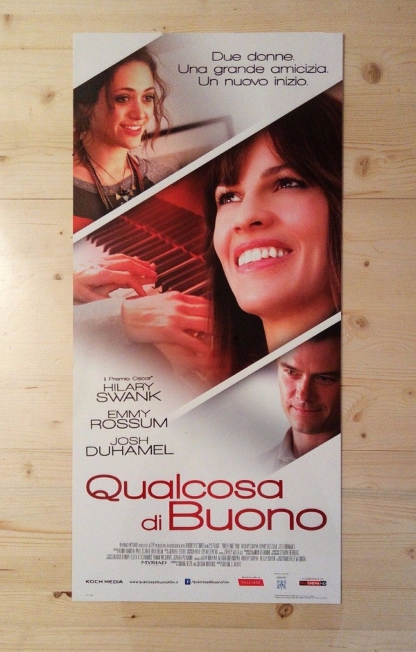 QUALCOSA DI BUONO Locandina Film 33x70 Poster Originale Cinema
