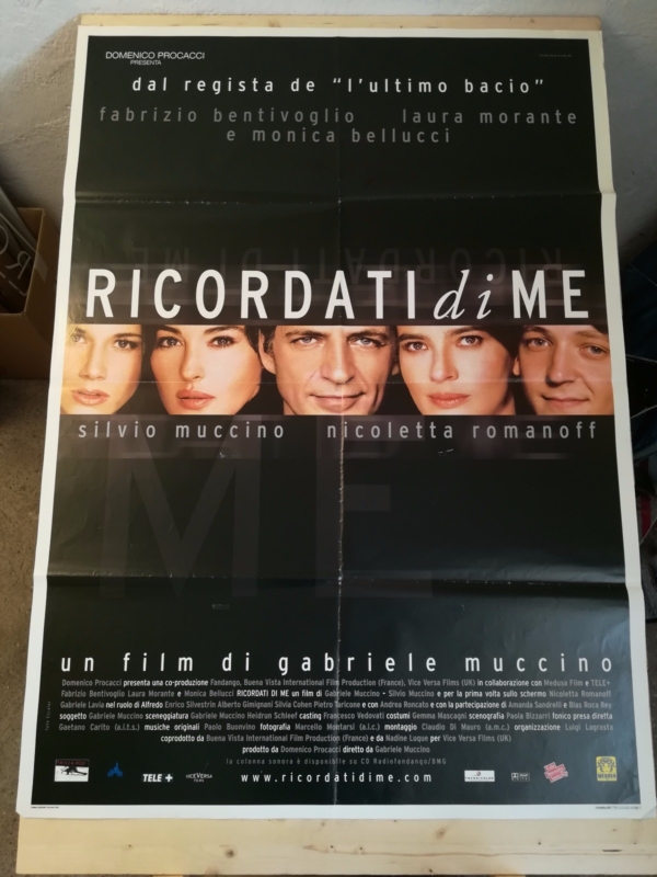 RICORDATI DI ME Manifesto Film 2F Poster Originale Cinema 100x140 MUCCINO