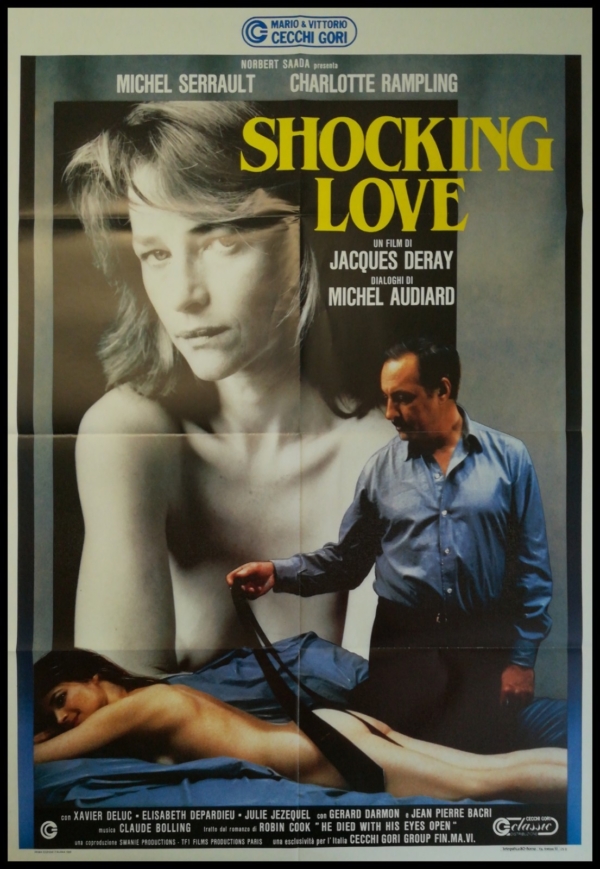 SHOCKING LOVE Manifesto Film 2F Poster Originale Cinema RAMPLING SERRAULT