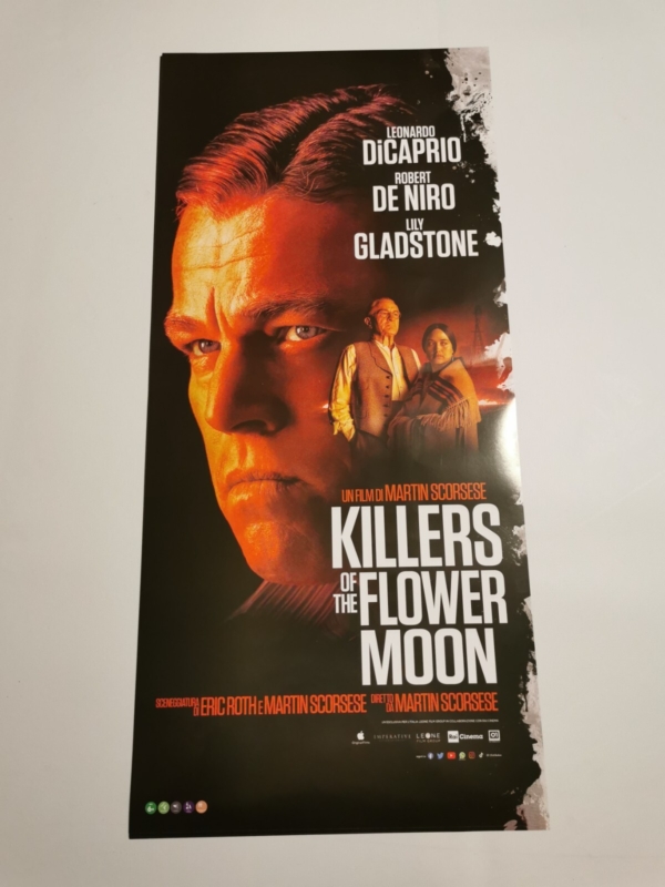 THE KILLERS OF THE FLOWER MOON Locandina Film 33x70 Originale Cinema SCORSESE