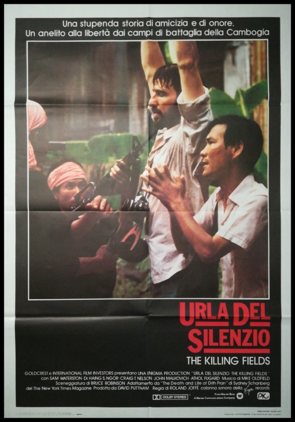 URLA DEL SILENZIO Manifesto Film 2F Poster Originale Cinema JOHN MALKOVICH