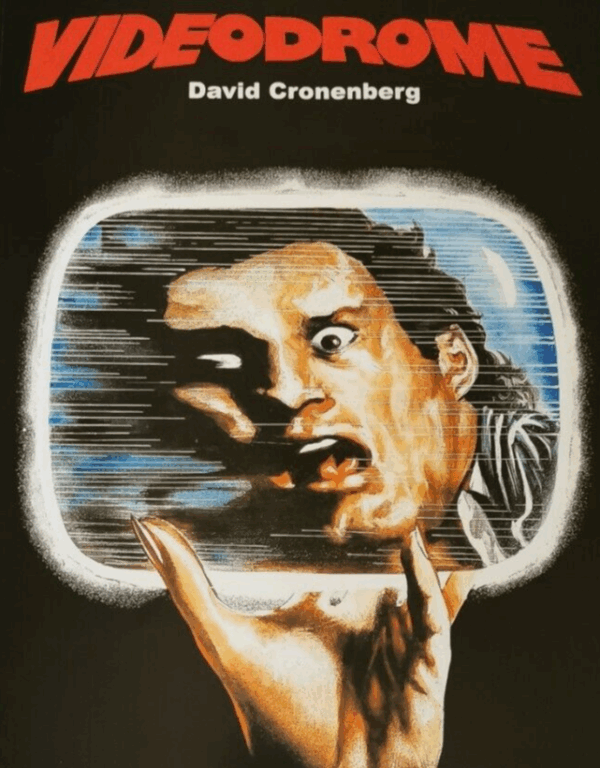 VIDEODROME 4K Original Movie Poster 12x27" Italian DAVID CRONENBERG HORROR - immagine 3
