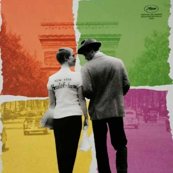 A BOUT DE SOUFFLE BREATHLESS 4K Original Movie Poster 27x40" Ita GODARD BELMONDO - immagine 3
