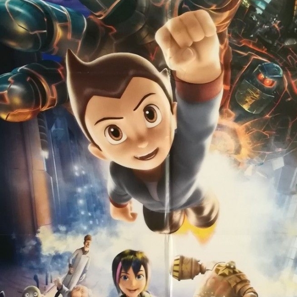 ASTROBOY Original Movie Poster 39x55" 2Sh Italian ANIME MANGA - immagine 3