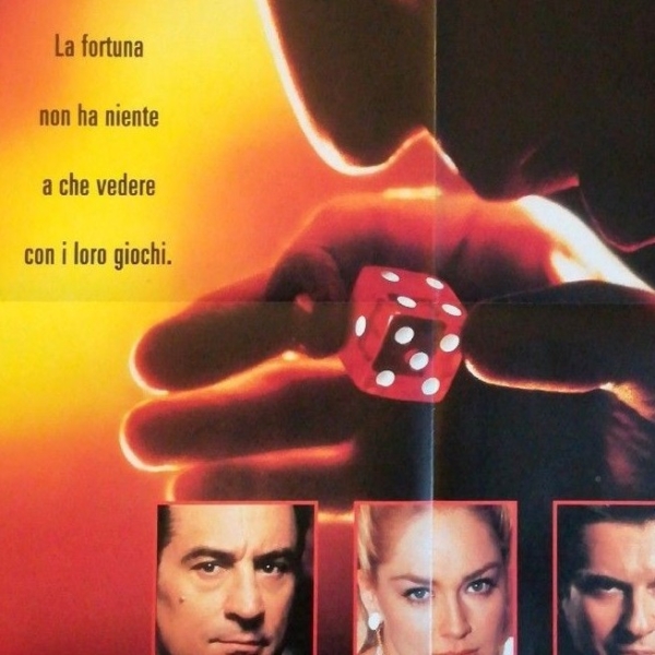 CASINO 1995 Original Movie Poster 39x55 2Sh Italian SCORSESE DE NIRO PESCI STONE - immagine 3