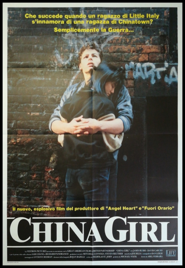 CHINA GIRL Manifesto Film 2F Poster Originale Cinema FERRARA RUSSO CARUSO