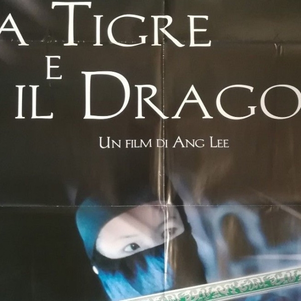 CROUCHING TIGER HIDDEN DRAGON Original Movie Poster 39x55" 2Sh Italian ANG LEE - immagine 3