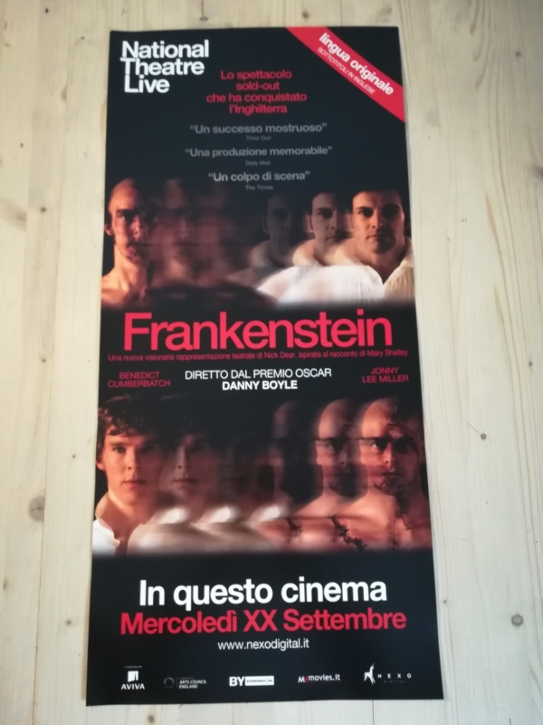 FRANKENSTEIN Original Movie Poster 12x27" DANNY BOYLE CUMBERBATCH MILLER