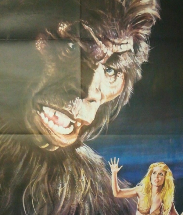 GOLIATHON 1976 Original Movie Poster 39x55" 2Sh Italian MENG HUA HO YETI MONSTER - immagine 3