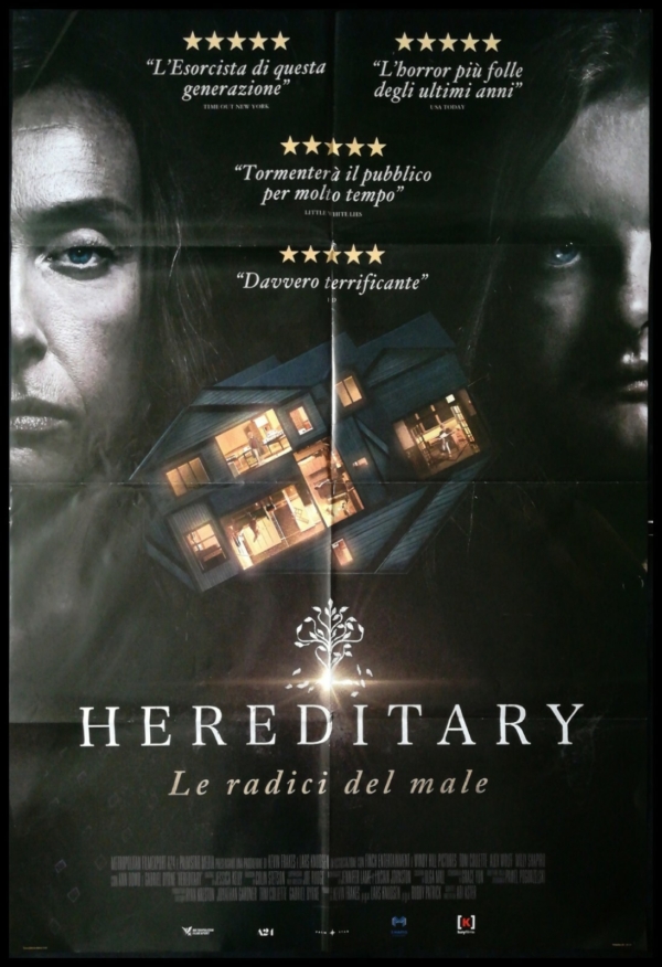HEREDITARY RADICI MALE Manifesto Film 2F Poster Originale Cinema ASTER HORROR