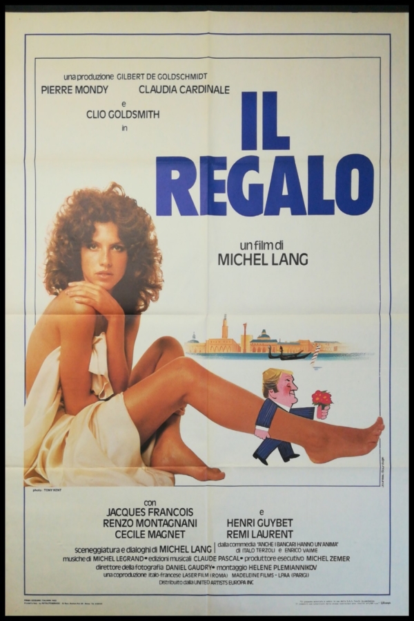 IL REGALO Manifesto Film 2F Poster Originale Cinema MICHAEL LANG CARDINALE