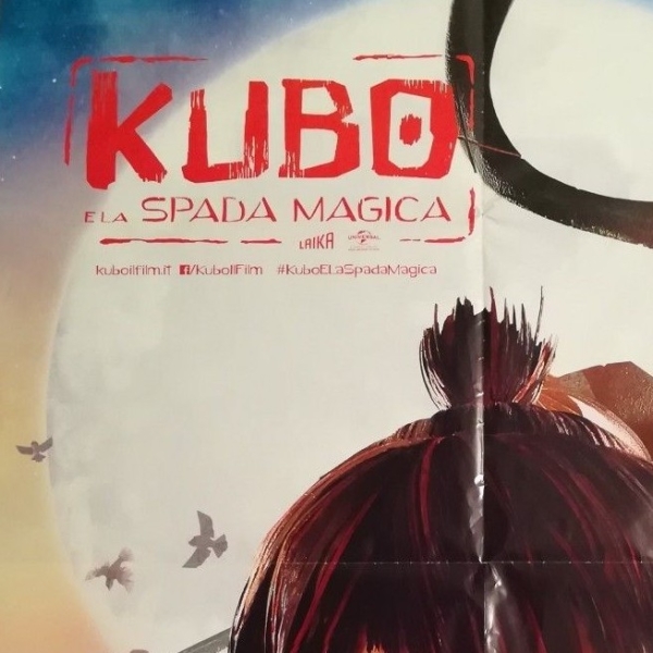 KUBO AND TWO STRINGS Original Movie Poster 39x55" 2Sh Italian MAGIC KNIGHT - immagine 3