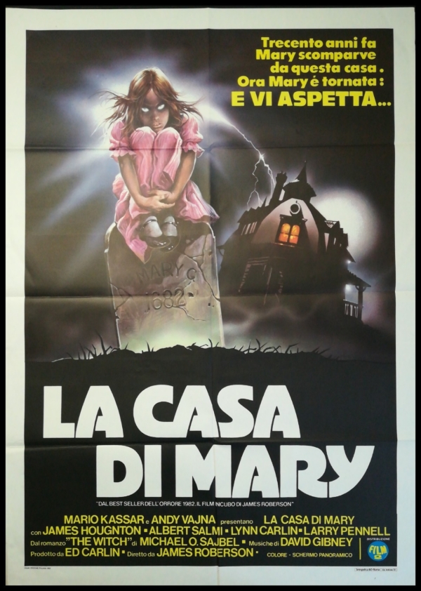 LA CASA DI MARY Manifesto Film 2F Poster Originale Cinema ROBERSON HORROR