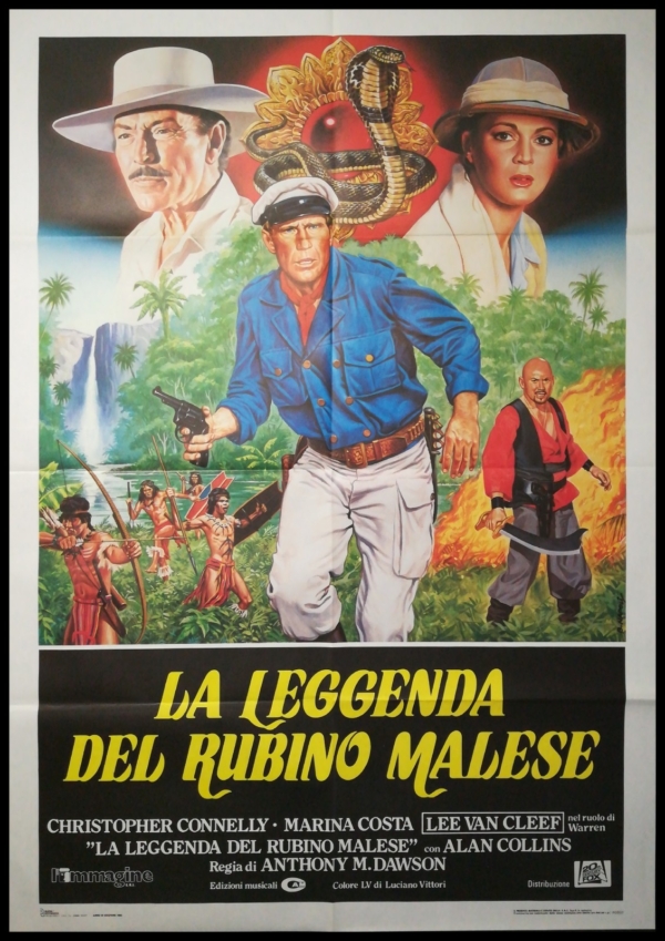LA LEGGENDA DEL RUBINO MALESE Manifesto Film 2F Poster Originale Cinema CONNELY