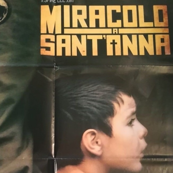 MIRACLE AT ST ANNA Original Movie Poster 39x55" 2Sh Italian SPIKE LEE - immagine 3