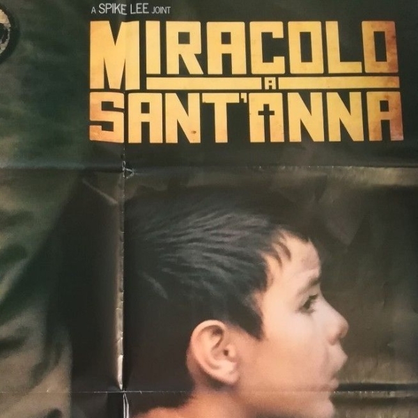 MIRACLE AT ST ANNA Original Movie Poster 39x55" 2Sh Italian SPIKE LEE - immagine 3