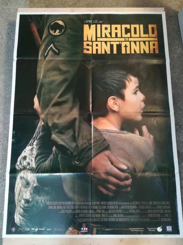 MIRACLE AT ST ANNA Original Movie Poster 39x55" 2Sh Italian SPIKE LEE