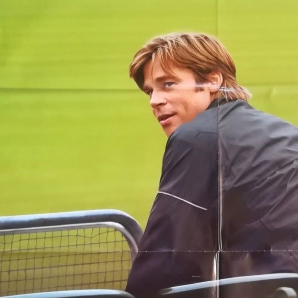 MONEYBALL Original Movie Poster 39x55" 2Sh Italian BRAD PITT MILLER HILL - immagine 3