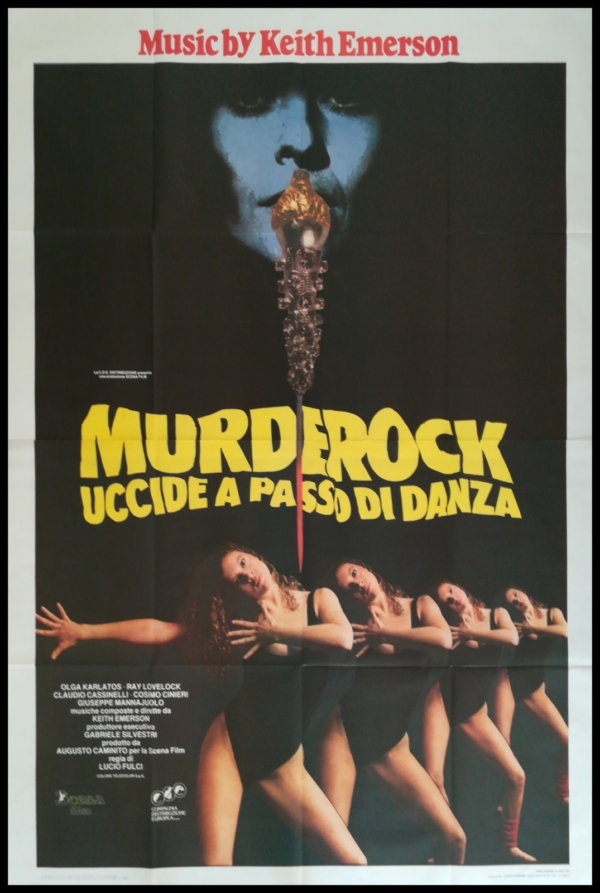 MUREDROCK PASSO DI DANZA Manifesto Film 4F Poster Originale Cinema FULCI HORROR