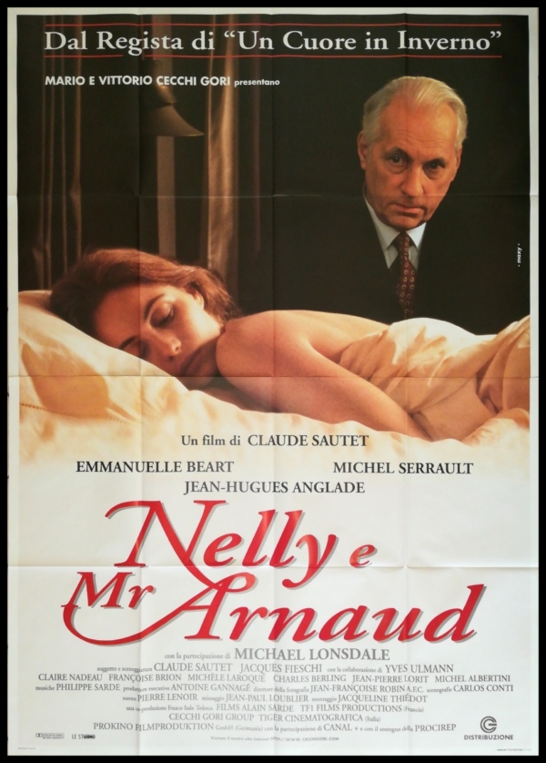 NELLY E MR ARNAUD Manifesto 4F Poster Originale Cinema CLAUDE SAUTET BEART