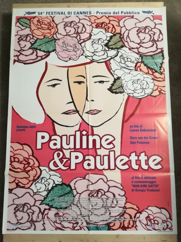 PAULINE AND PAULETTE Original Movie Poster 39x55" 2Sh Italian DEBRAUWER