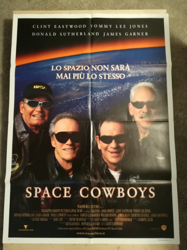 SPACE COWBOY Original Movie Poster 39x55" 2Sh Italian EASTWOOD JONES