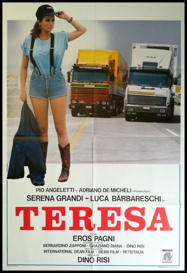 TERESA Manifesto 2F Poster Originale Cinema SERENA GRANDI EROTICO BARBARESCHI