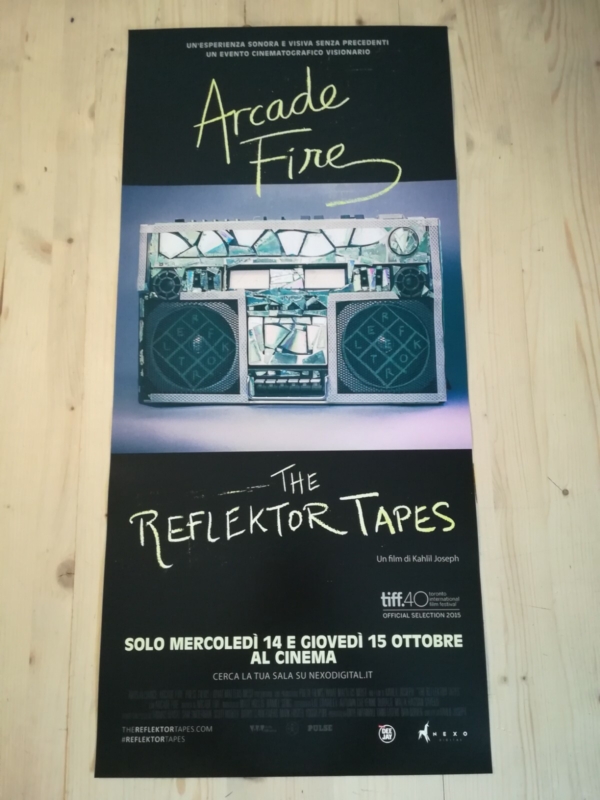 ARCADE FIRE THE REFLEKTOR Locandina Cinema 33x70 Poster Originale Kahlil Joseph