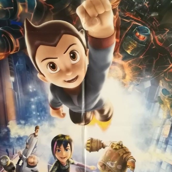 ASTROBOY Original Movie Poster 39x55" 2Sh Italian ANIME MANGA - immagine 3