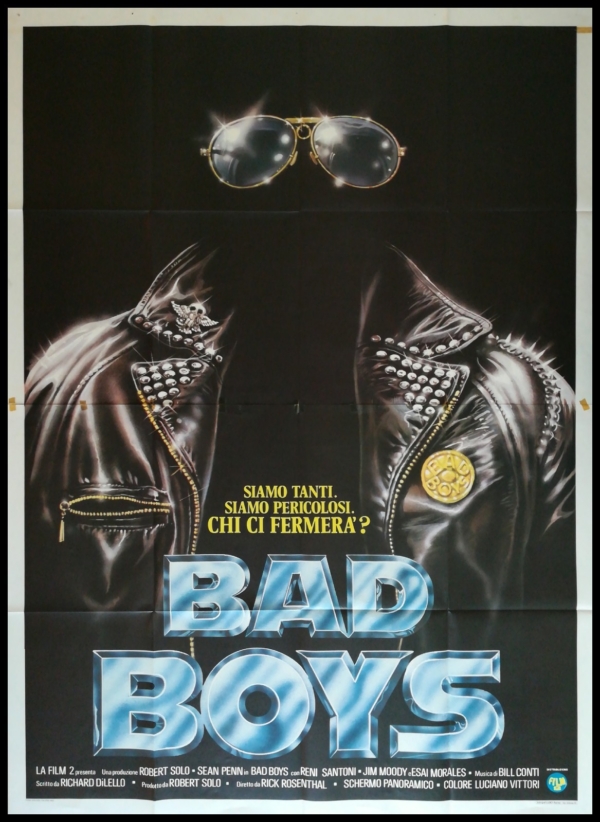 BAD BOYS Manifesto Film 4F Poster Originale Cinema SEAN PENN SANTONI MORALE