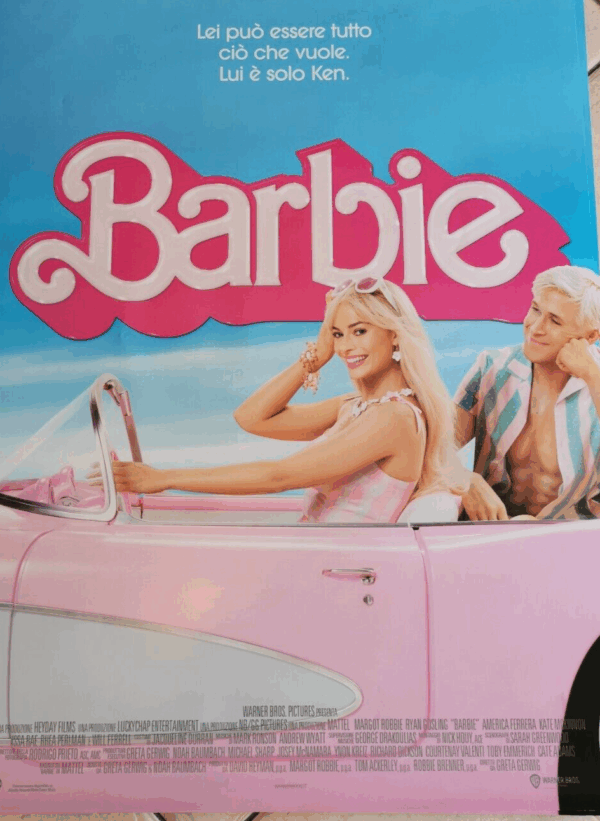 BARBIE Original Movie Poster 27x40" Italian RYAN GOSLING MARGOT ROBBIE - immagine 3