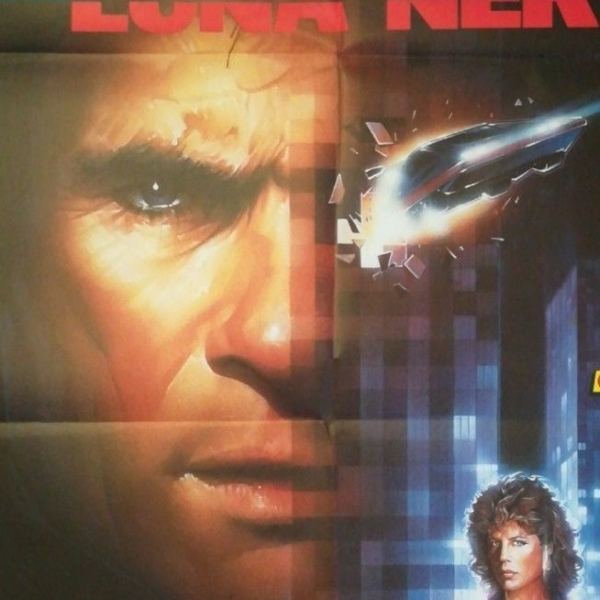 BLACK MOON RISING 1986 Original Movie Poster 39x55" 2Sh Italian JOHN CARPENTER - immagine 3